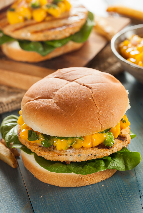 Mahi mahi sandwich